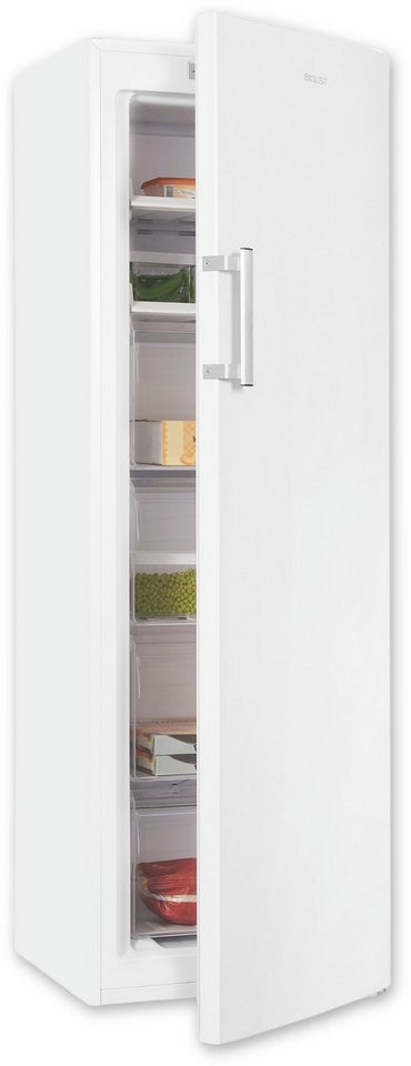 exquisit Gefrierschrank GS271--H-O40E weiss, 171 cm hoch, 54 cm breit, 4*-Gefrierschrank No Frost mit LED-Anzeige & praktischem Griff Bild 3