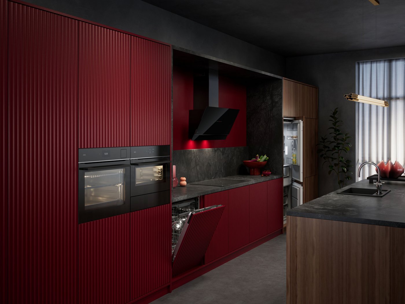 AEG Einbaukühlschrank 6000 TK6DS18WEC, 176,9 cm hoch, 55,7 cm breit, Kühlschrank aus recyceltem Kunststoff Bild 2