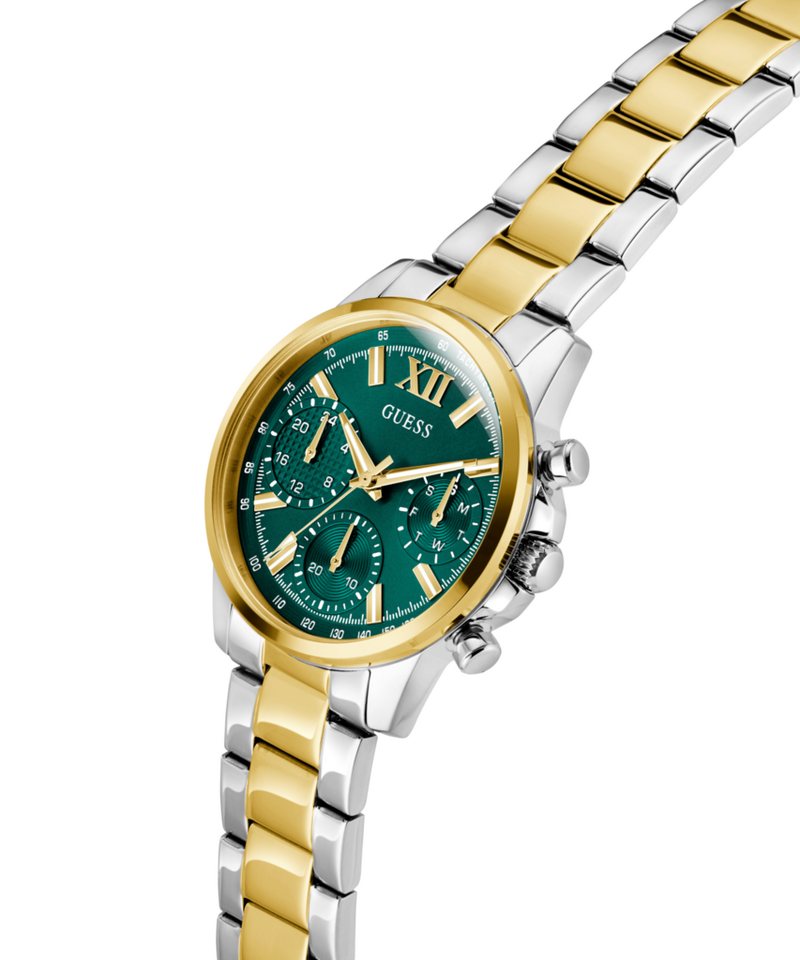 Guess Multifunktionsuhr BAILEY GW0933L7, Quarzuhr, Armbanduhr, Damenuhr, Edelstahlarmband, Datum