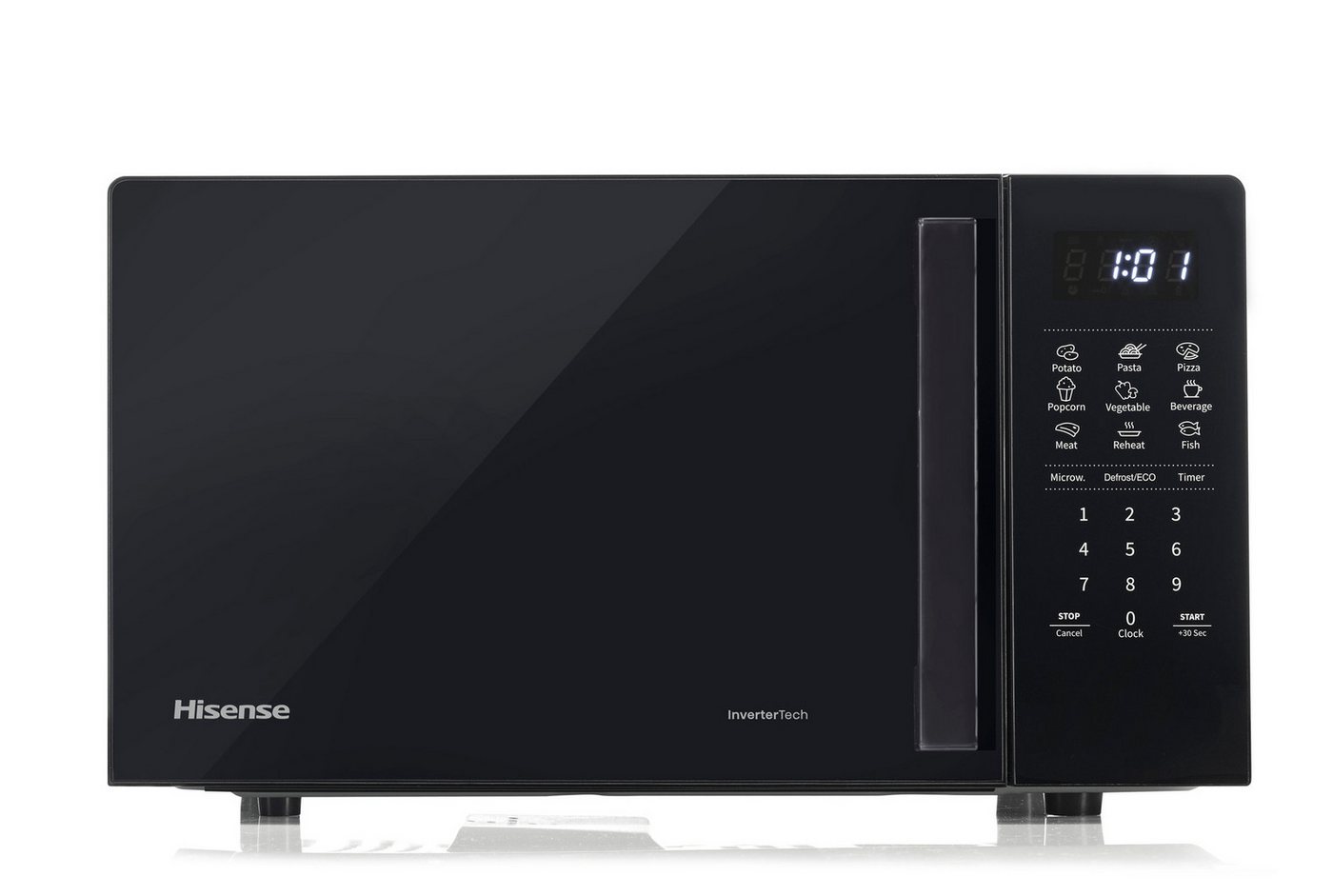 Hisense Mikrowelle H20MOBS4I, Mikrowelle, 20 l, Inverter Technologie