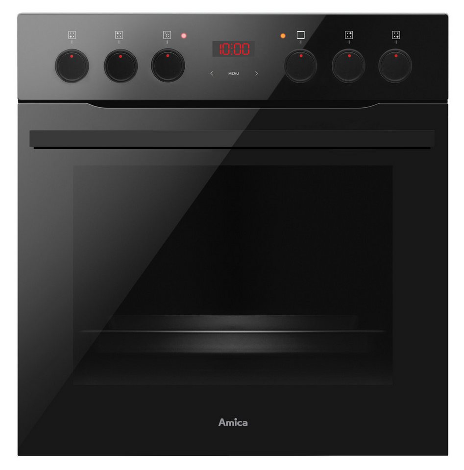 Amica Elektro-Herd-Set Fusion Design, mit 1-fach-Teleskopauszug, Steam Clean, Komfortables Kochen und Backen mit praktischer Unterstützung Bild 5