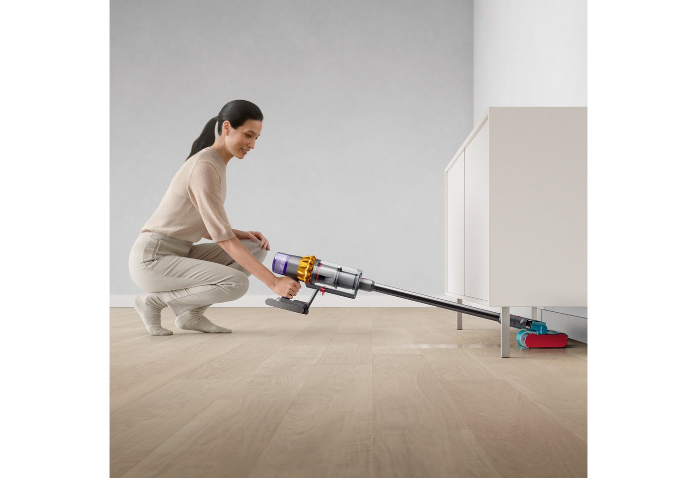 DYSON Nass-Trocken-Akkusauger V15s Detect Submarine™, 660 W, beutellos, Bis zu 60 Minuten Laufzeit inkl. austauschbarem Akku Bild 2