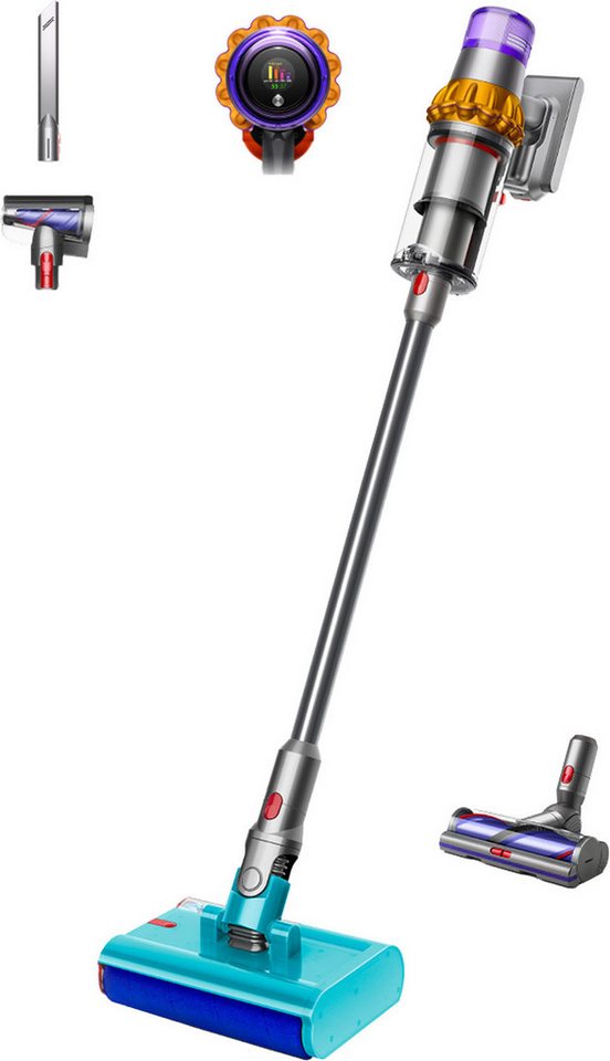 DYSON Nass-Trocken-Akkusauger V15s Detect Submarine™, 660 W, beutellos, Bis zu 60 Minuten Laufzeit inkl. austauschbarem Akku Bild 3