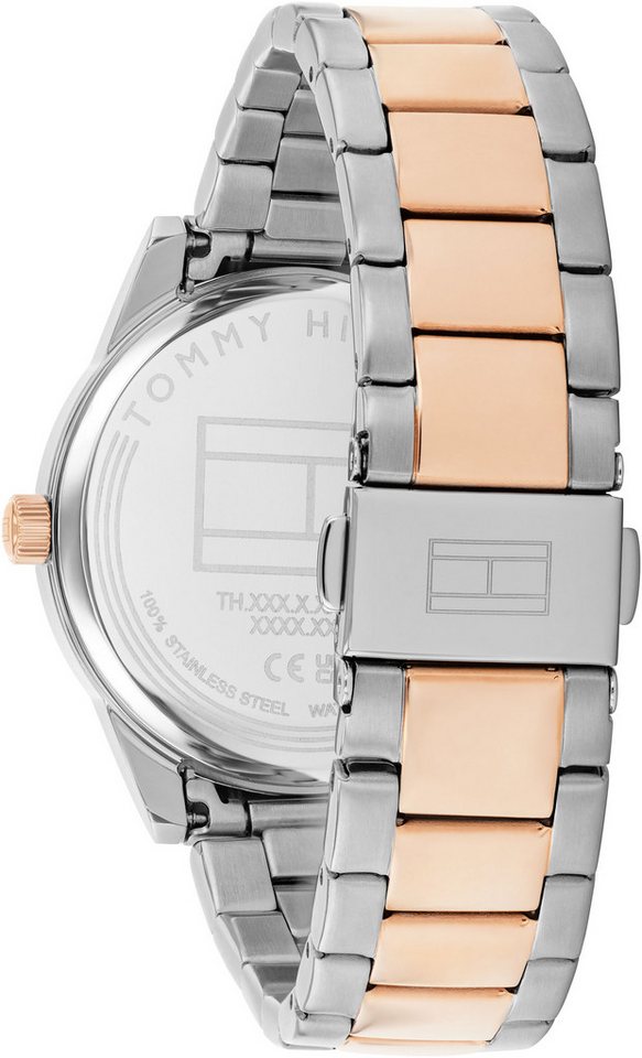Tommy Hilfiger Multifunktionsuhr CAMILLE 1782768, Quarzuhr, Armbanduhr, Damenuhr, Edelstahlarmband, analog Bild 3
