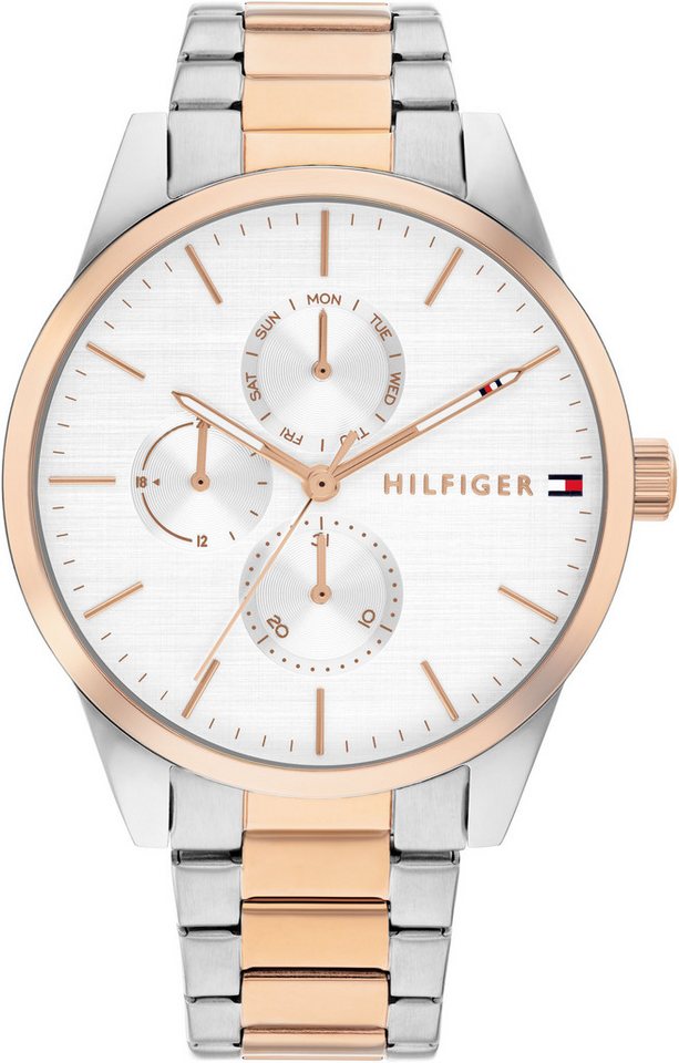 Tommy Hilfiger Multifunktionsuhr CAMILLE 1782768, Quarzuhr, Armbanduhr, Damenuhr, Edelstahlarmband, analog Bild 4