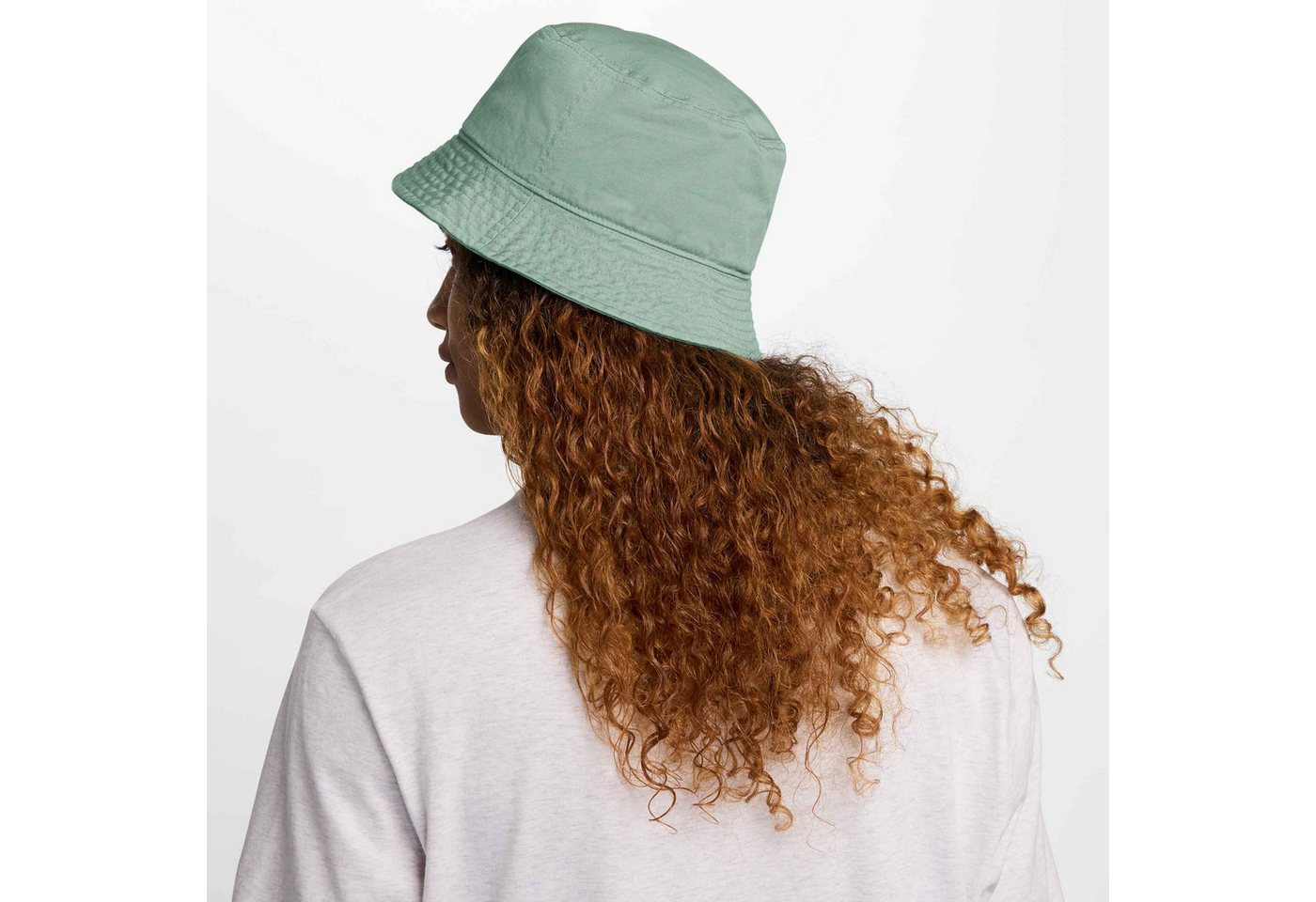 Nike Sportswear Fischerhut U NK APEX BUCKET SQ FUT WSH L mit gesticktem Futura-Logo, im Washed-Look, aus Baumwolle Bild 4