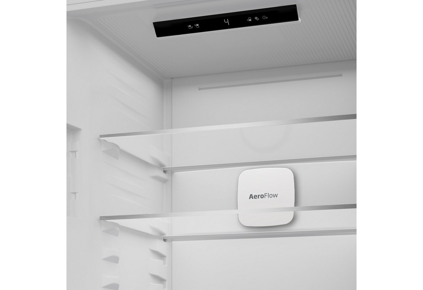BEKO Einbaukühlgefrierkombination B7BCNA296HS, 177,5 cm hoch, 54 cm breit, Große Kapazität und HarvestFresh für Frische, die bleibt Bild 3