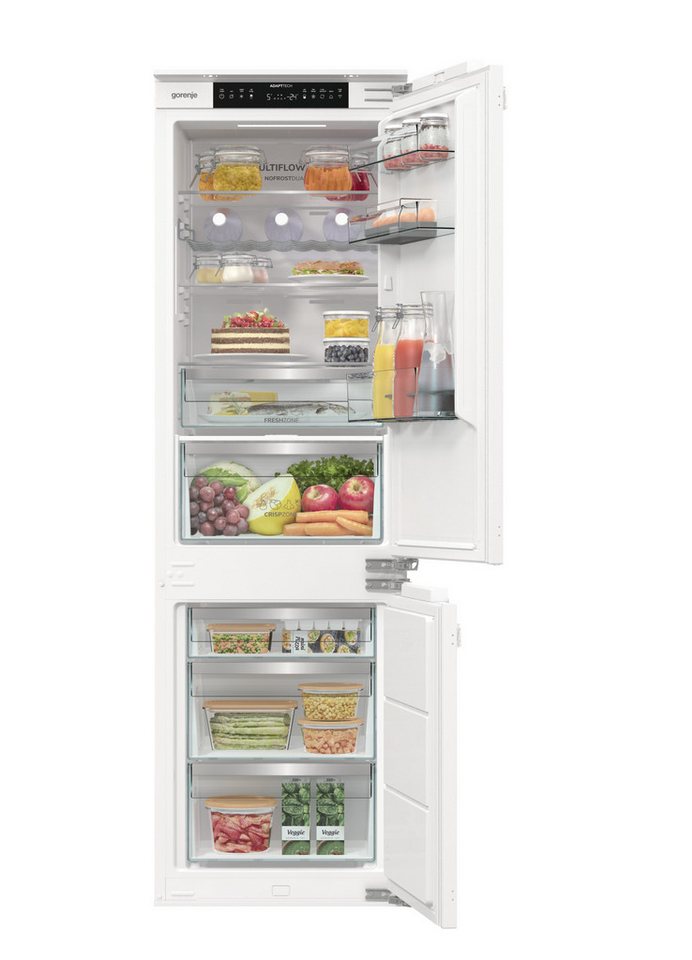 GORENJE Einbaukühlgefrierkombination NRKI517C62WF, 177,2 cm hoch, 54 cm breit, Wifi Bild 2