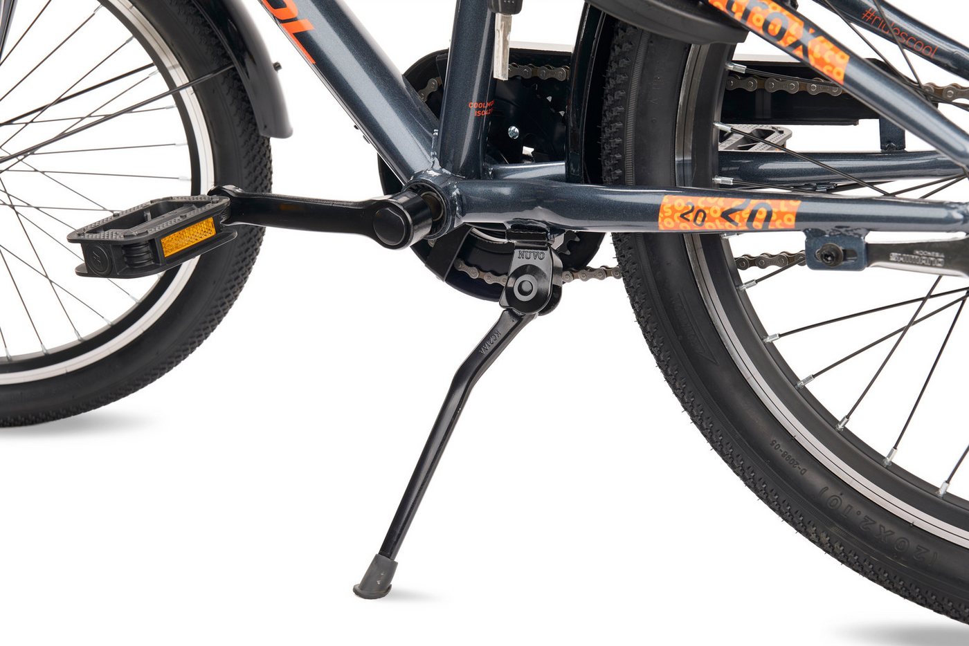 S’COOL Kinderfahrrad S'COOL troX, 3 Gang Shimano, Nabenschaltung