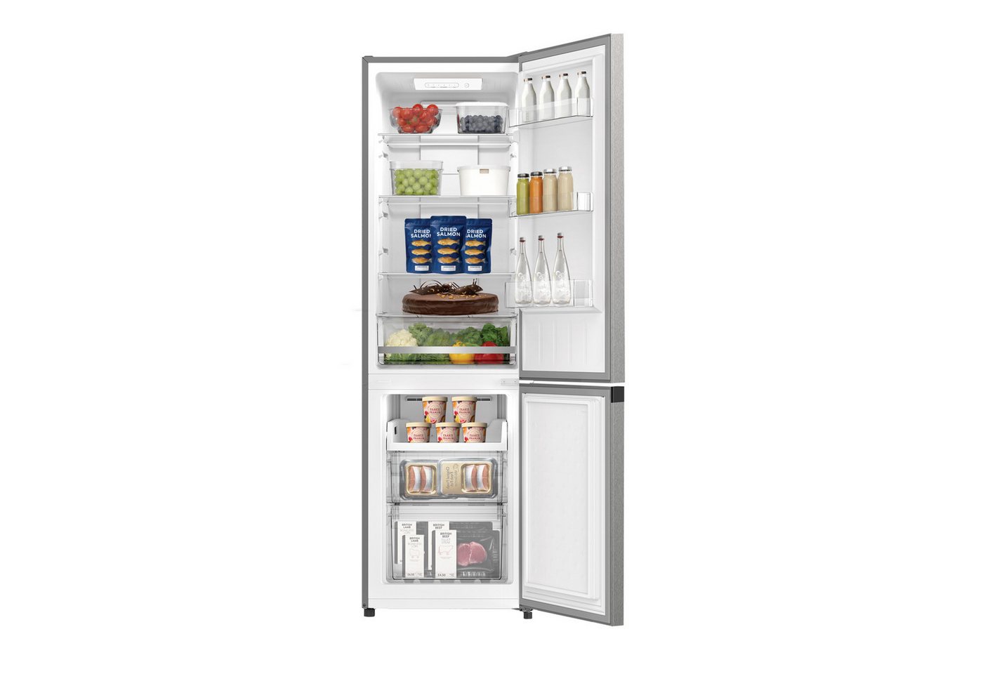 Privileg Kühl-/Gefrierkombination PRKF 8054 C NF, 181 cm hoch, 54 cm breit, NoFrost – nie wieder Abtauen im Gefrierteil Bild 5