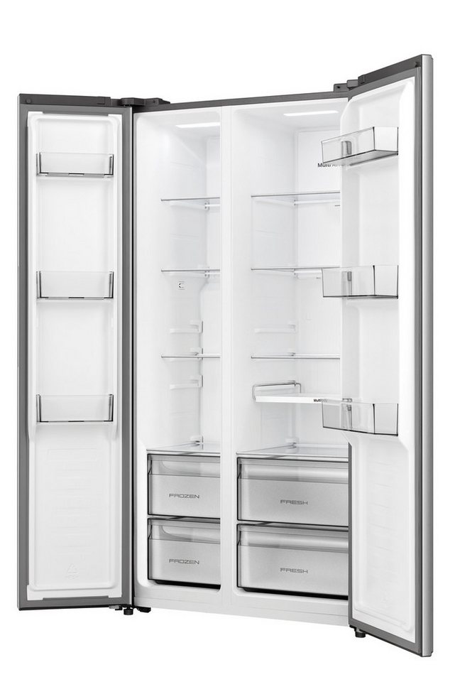 Hisense Side-by-Side RS3P558NEIE, 178,6 cm hoch, 91,1 cm breit, MultiAirFlow-System Bild 2