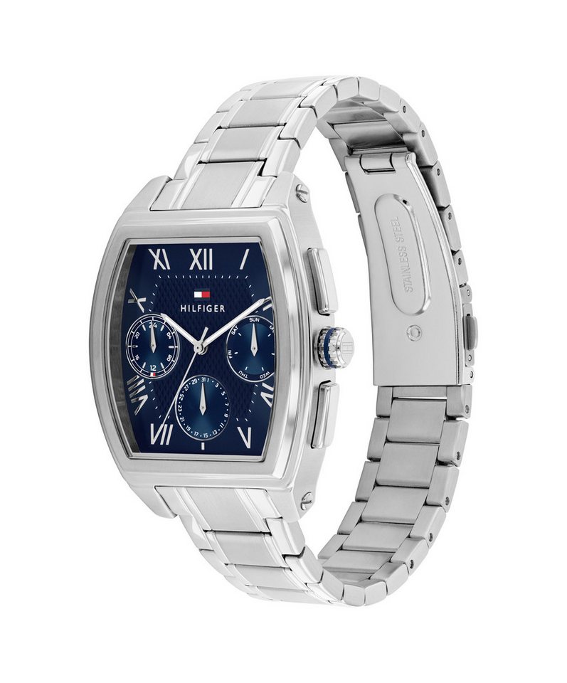 Tommy Hilfiger Multifunktionsuhr TH-OXFORD 1710763, Quarzuhr, Armbanduhr, Herrenuhr, Edelstahlarmband, analog Bild 2