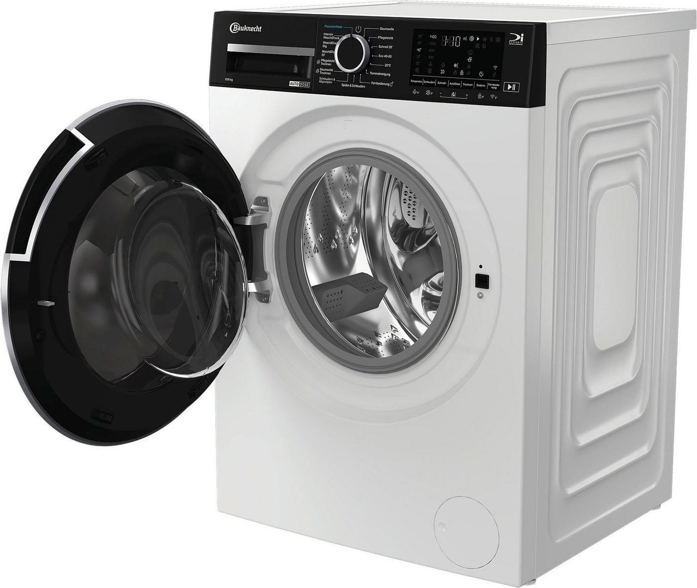 BAUKNECHT Waschtrockner BWT 106A3C BC, 10 kg, 6 kg, 1400 U/min, Adaptive Wash – Intelligente Anpassung für perfekte Waschergebnisse Bild 3