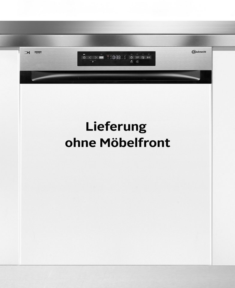 BAUKNECHT teilintegrierbarer Geschirrspüler BKSV1 PBM, 15 Maßgedecke, SpaceClean – die 3. Schublade für hohe Gläser und Müslischalen Bild 5