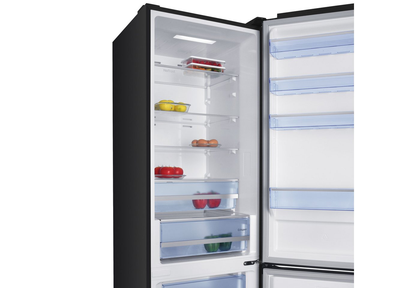 BEKO Kühl-/Gefrierkombination B5RCNO377X, 200,5 cm hoch, 60 cm breit, No Frost – kein Abtauen mehr Bild 2