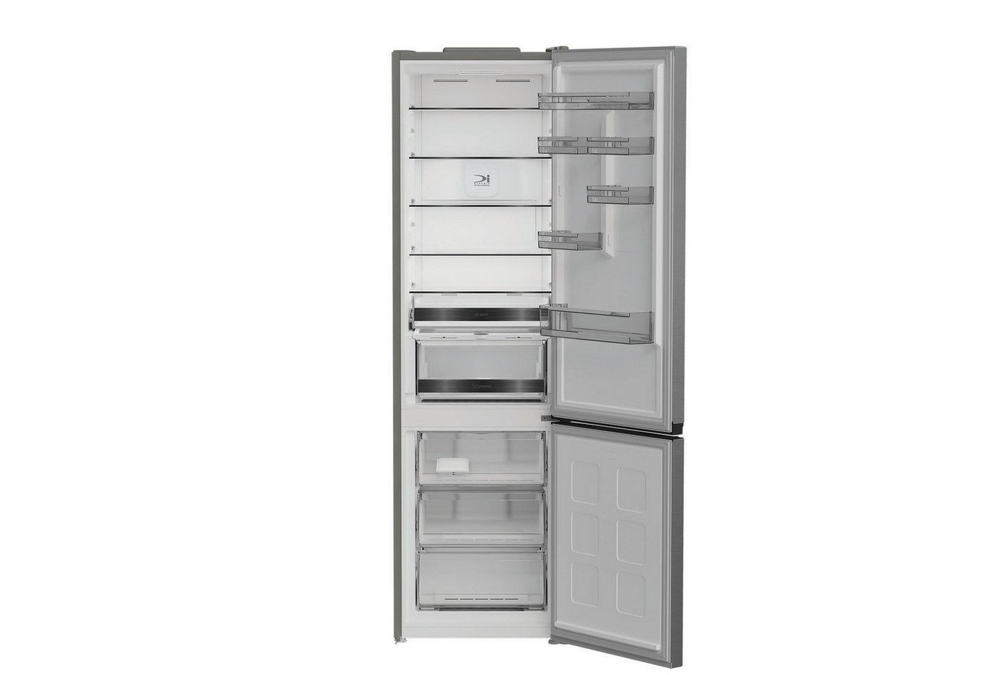 BAUKNECHT Kühl-/Gefrierkombination BKGN 203C IN, 203,5 cm hoch, 59,5 cm breit, Extra viel Stauraum - 415 L Fassungsvermögen Bild 4