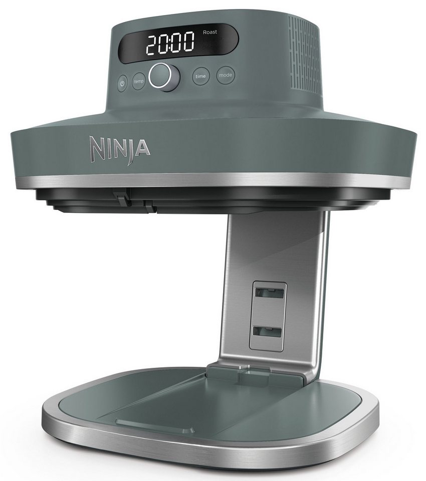 NINJA Heißluftfritteuse AS101EUGY, Extragroßes 5,7 L Fassungsvermögen, PFAS-frei, 2050 W, 7 Kochfunktionen, Vorbereitung, Zubereitung + Aufbewahrung von Speisen