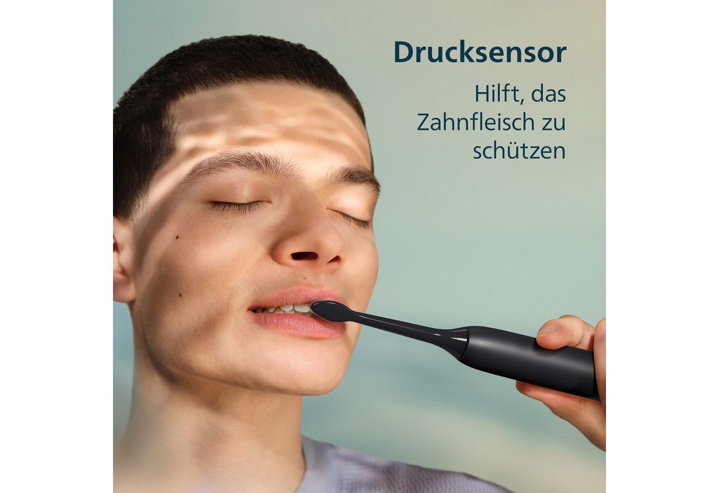 Philips Sonicare Elektrische Zahnbürste Series 3100, Aufsteckbürsten: 2 St., mit Drucksensor, 3 Intensitätsstufen, inkl. Reiseetui und Ladegerät Bild 3