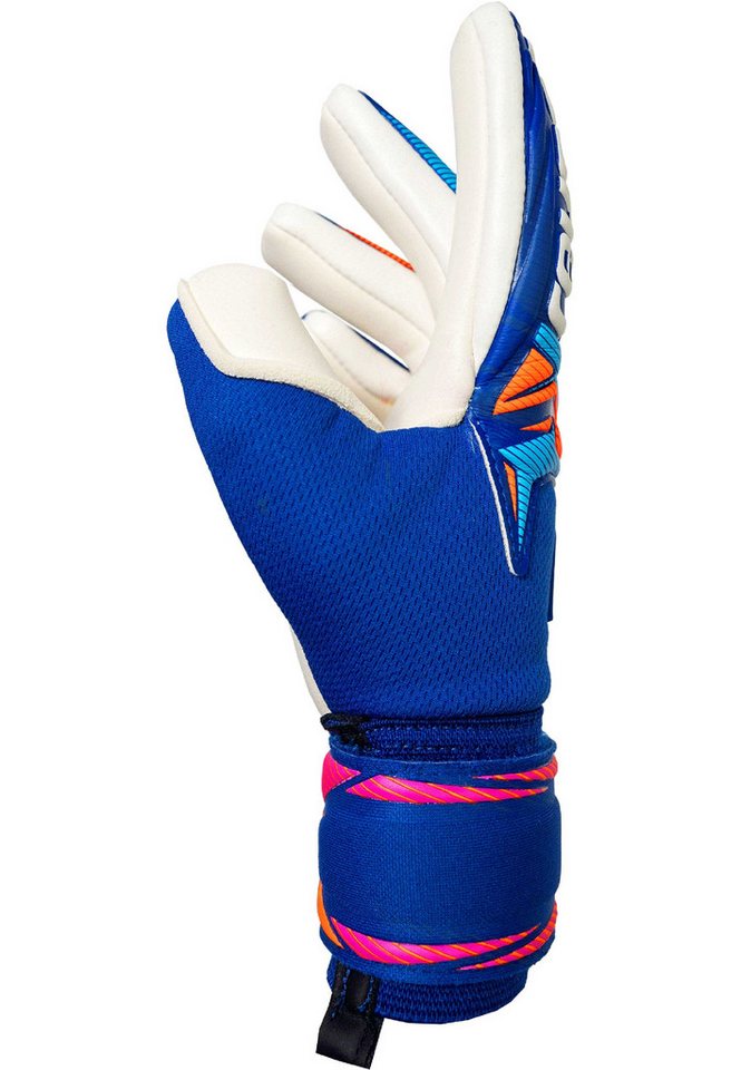 Reusch Torwarthandschuhe Attrakt Gold X NC Junior Profi mit atmungsaktiven Mesh-Einsätzen Bild 3
