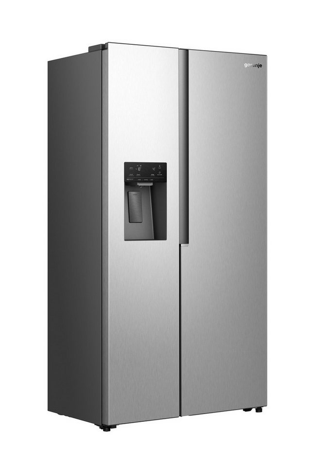 GORENJE Side-by-Side NRS917C61X, 178,6 cm hoch, 91,1 cm breit, mit Wasser-/Eisspender, kein Festwasseranschluss dank Tank Bild 2