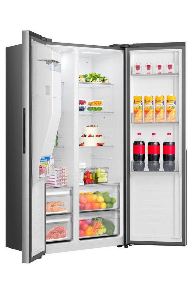 GORENJE Side-by-Side NRS917C61X, 178,6 cm hoch, 91,1 cm breit, mit Wasser-/Eisspender, kein Festwasseranschluss dank Tank Bild 5