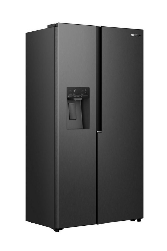 GORENJE Side-by-Side NRS917C61BX, 178,6 cm hoch, 91,1 cm breit, mit Wasser-/Eisspender, kein Festwasseranschluss dank Tank Bild 2