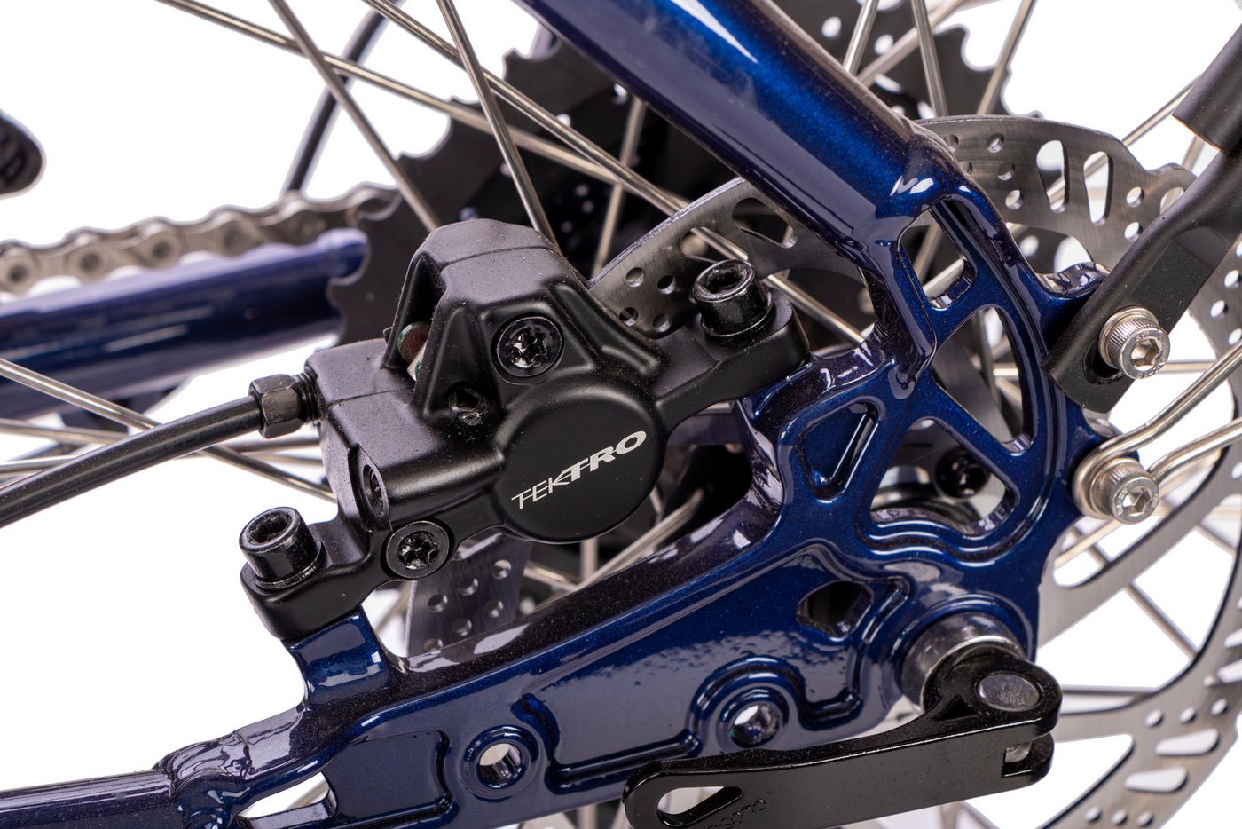 SAXONETTE E-Bike Cityrad Deluxe Sport TRAPEZ, 9 Gang Shimano Alivio Schaltwerk, Kettenschaltung, Mittelmotor, 418 Wh, (mit integr. Akku), Elektrofahrrad für Alltag und Einkauf Bild 4
