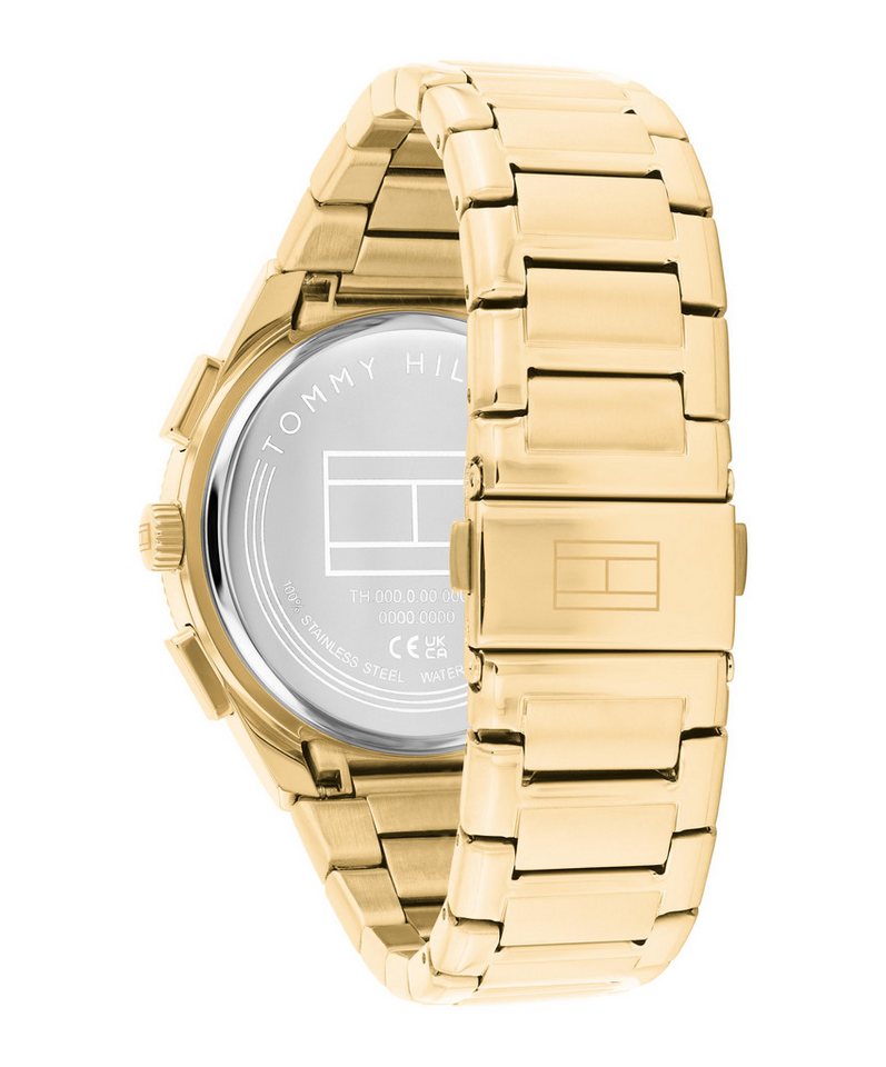 Tommy Hilfiger Multifunktionsuhr Sam 1792254, Quarzuhr, Armbanduhr, Herrenuhr, Edelstahlarmband, analog, Tag Bild 2