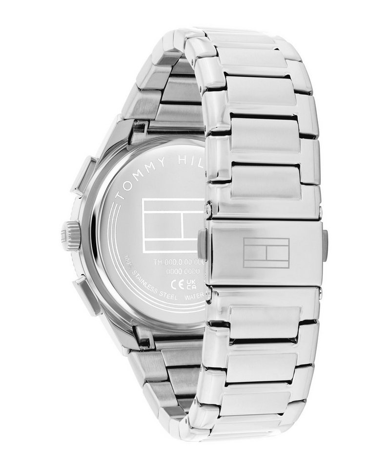 Tommy Hilfiger Multifunktionsuhr Sam 1792253, Quarzuhr, Armbanduhr, Herrenuhr, Edelstahlarmband, analog, Tag Bild 4