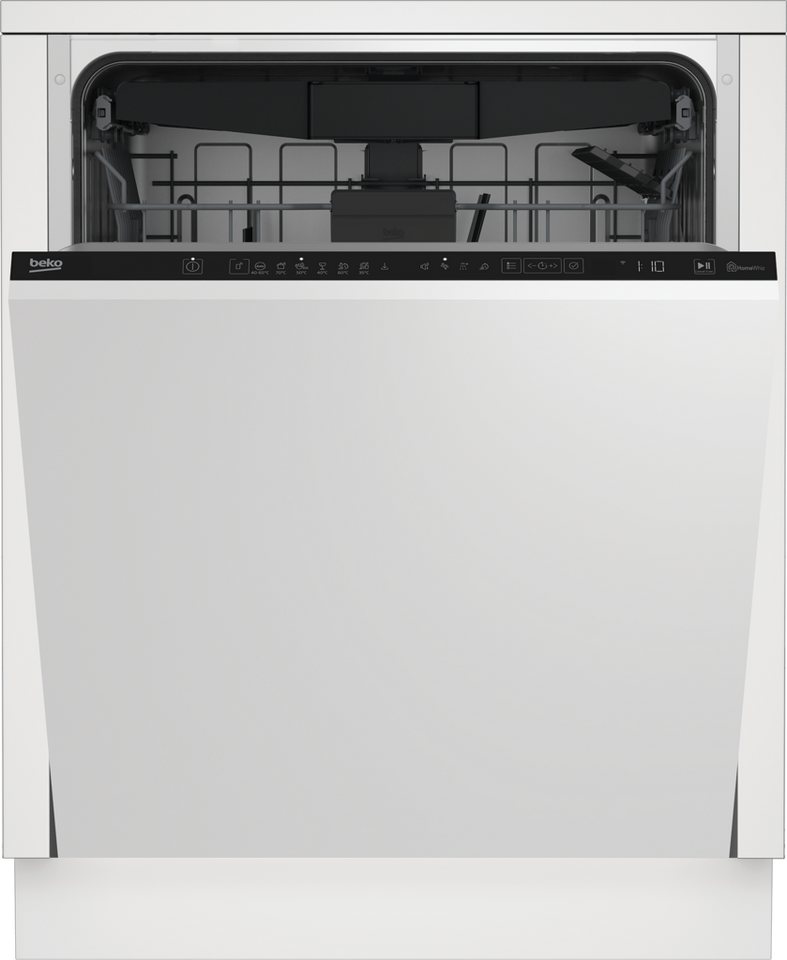 BEKO vollintegrierbarer Geschirrspüler BDIN16R46W, 9,5 l, 15 Maßgedecke, Quick&Shine – schnelle Reinigung mit optimaler Trocknung Bild 4