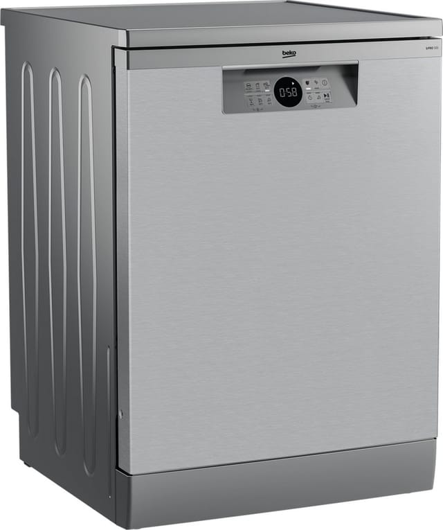 BEKO Standgeschirrspüler BDFN36451X, 9,5 l, 14 Maßgedecke, Quick&Shine – schnelle Reinigung mit optimaler Trocknung