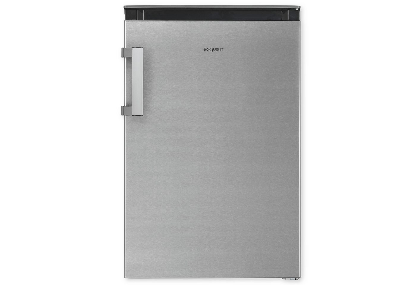 exquisit Kühlschrank KS16-4-HEA-090E Care inoxlook, 86,5 cm hoch, 54,5 cm breit, Kompakter Kühlschrank mit 4*-Gefrierfach, 106 l Kühlvolumen Bild 4
