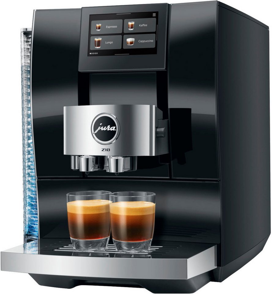 JURA Kaffeevollautomat 15615 Z10 Diamond Black (EB), 51 Spezialitäten, Touch, Light & Cold Brew