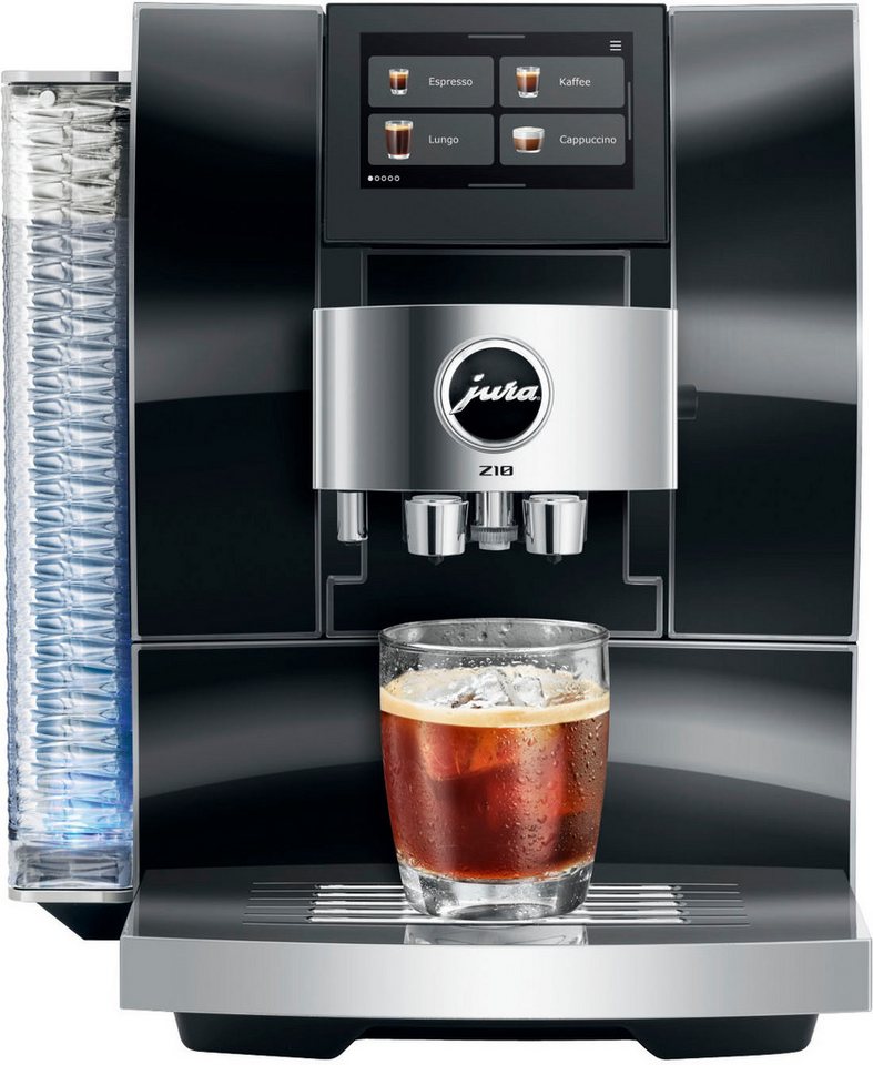 JURA Kaffeevollautomat 15615 Z10 Diamond Black (EB), 51 Spezialitäten, Touch, Light & Cold Brew Bild 2