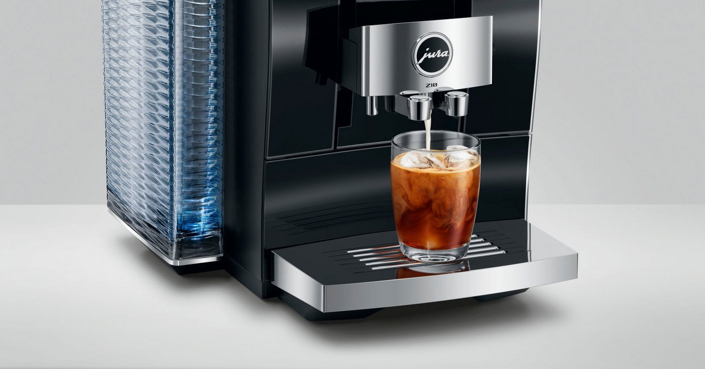 JURA Kaffeevollautomat 15615 Z10 Diamond Black (EB), 51 Spezialitäten, Touch, Light & Cold Brew Bild 3