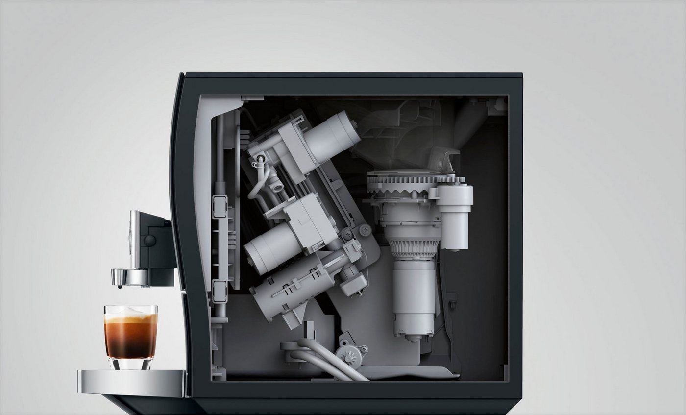 JURA Kaffeevollautomat 15615 Z10 Diamond Black (EB), 51 Spezialitäten, Touch, Light & Cold Brew Bild 4