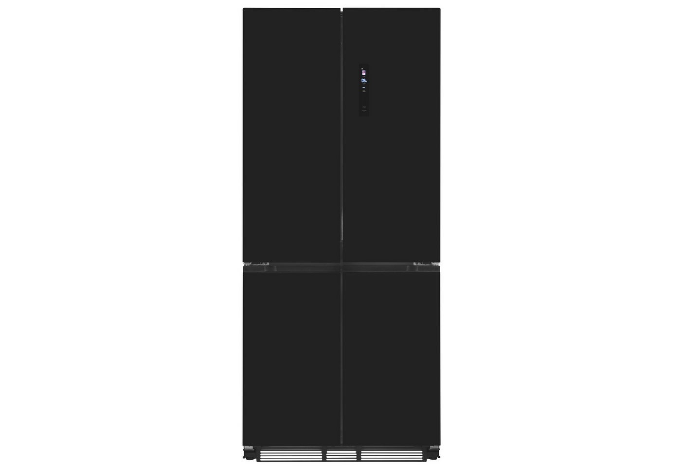 exquisit Multi Door EMD470-170-200E schwarz-glas, 193 cm hoch, 84 cm breit, Nie mehr abtauen – No-Frost & Umluft für perfekte Kühlung Bild 4