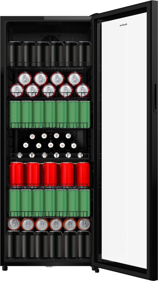 Amica Getränkekühlschrank FK 344 150 S, 141 cm hoch, 55 cm breit, perfekte Kühlung dank professioneller Ausstattung