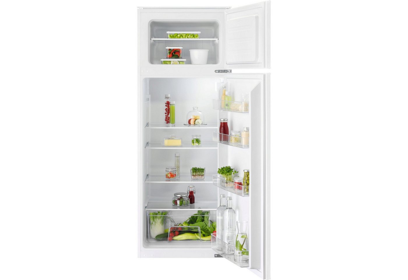 AEG Einbaukühlgefrierkombination 3000 TD3SS141ES, 144 cm hoch, 54 cm breit, LowFrost – weniger Eisbildung im Gefrierfach für selteneres Abtauen Bild 3