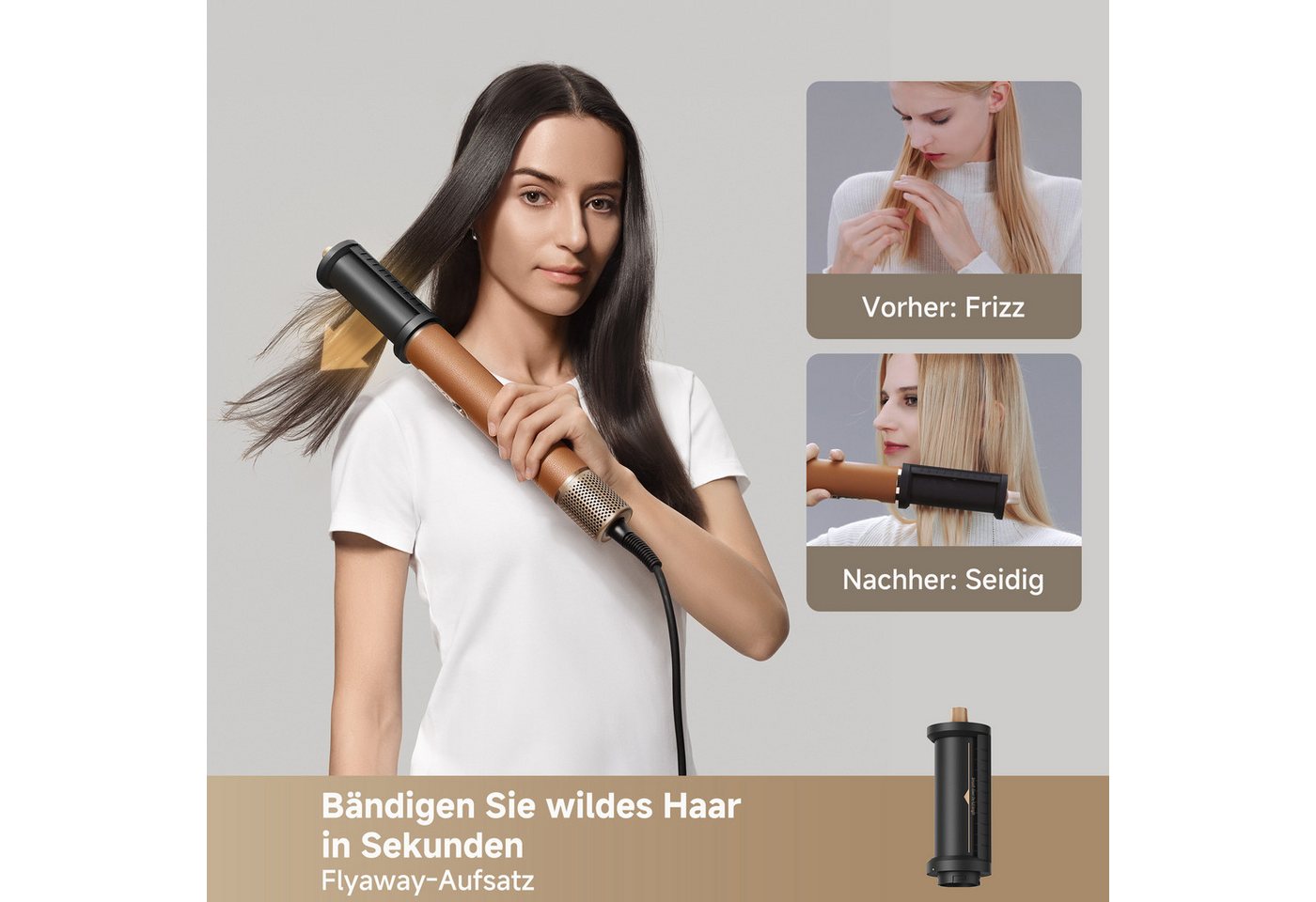 Dreame Haarstyler AirStyle Pro 2, Multi-Haarstyler, Lockenwickler, Hitzeschutz Bild 3