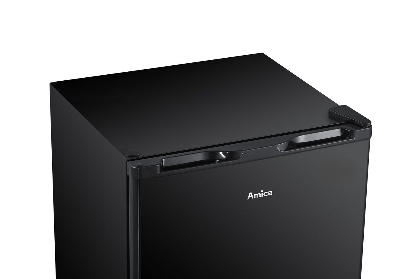 Amica Vollraumkühlschrank VKS 351 160 SW, 85 cm hoch, 48 cm breit, Klein, leise, clever: der Kühlschrank für überall Bild 2