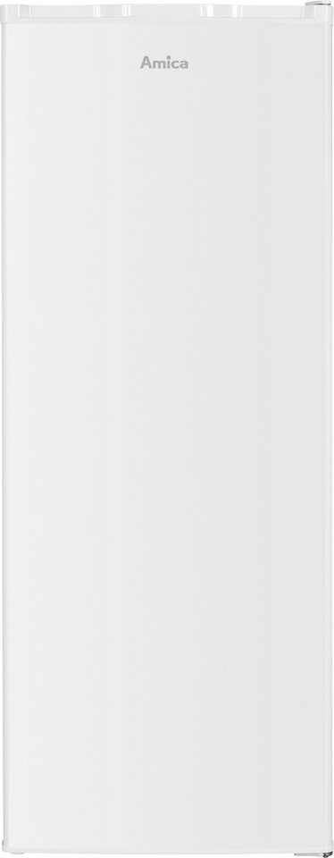 Amica Vollraumkühlschrank VKS 354 133 W, 143 cm hoch, 55 cm breit, Großer Innenraum, schlankes Format – passt perfekt