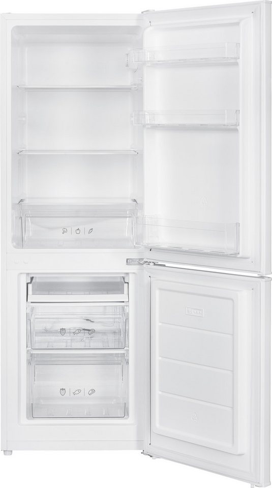 Amica Kühl-/Gefrierkombination KGC 384 115 W, 143 cm hoch, 50 cm breit, Kompakt gebaut, groß im Nutzen – perfekt für Apartments Bild 5