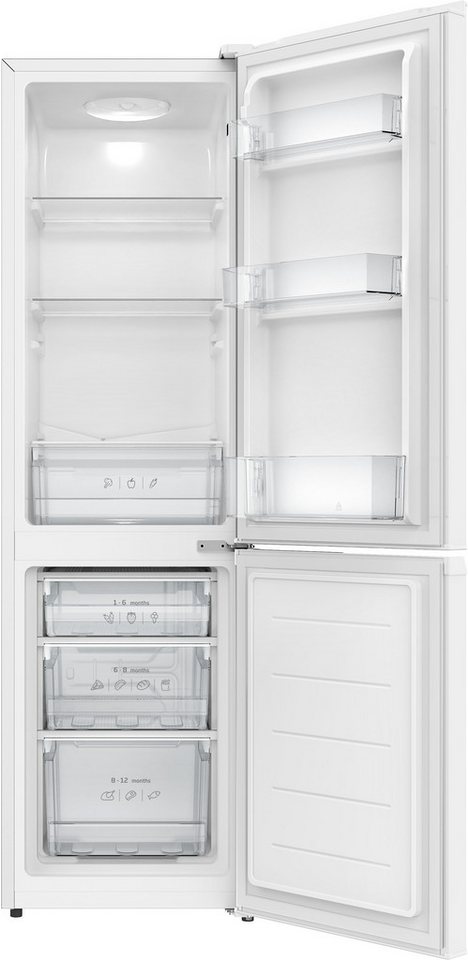 Amica Kühl-/Gefrierkombination KGC 385 105 W, 152 cm hoch, 45 cm breit, Kompakt außen, großzügig innen – perfekt für kleine Küchen Bild 4