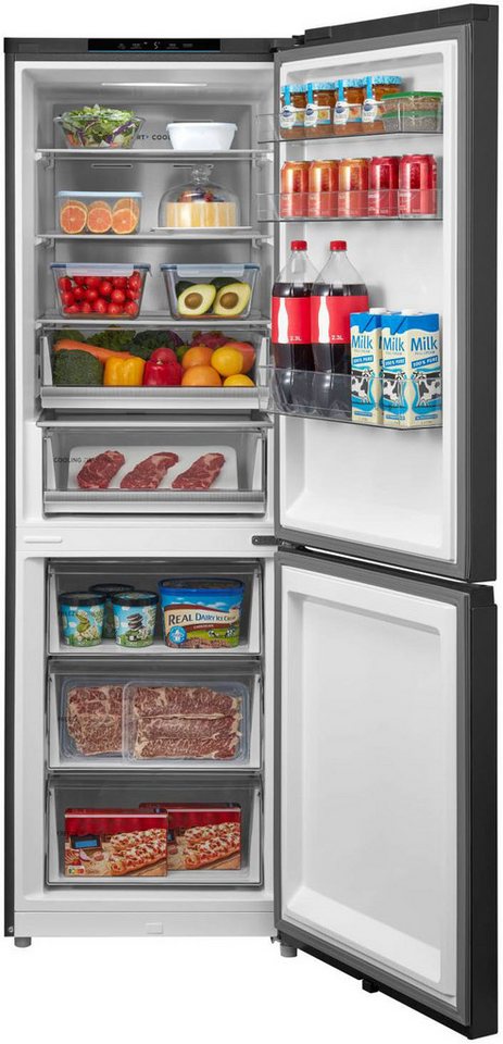 Midea Kühl-/Gefrierkombination ECO MASTER MDRB483EIA45, 185,8 cm hoch, 59,5 cm breit Bild 4