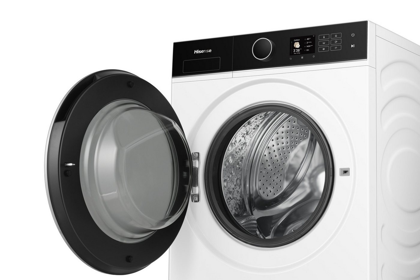 Hisense Waschtrockner 5i Serie WD5I1045BWQ, 10,5 kg, 6 kg, 1400 U/min, Waschen & Trocknen in 49 min. Bild 5