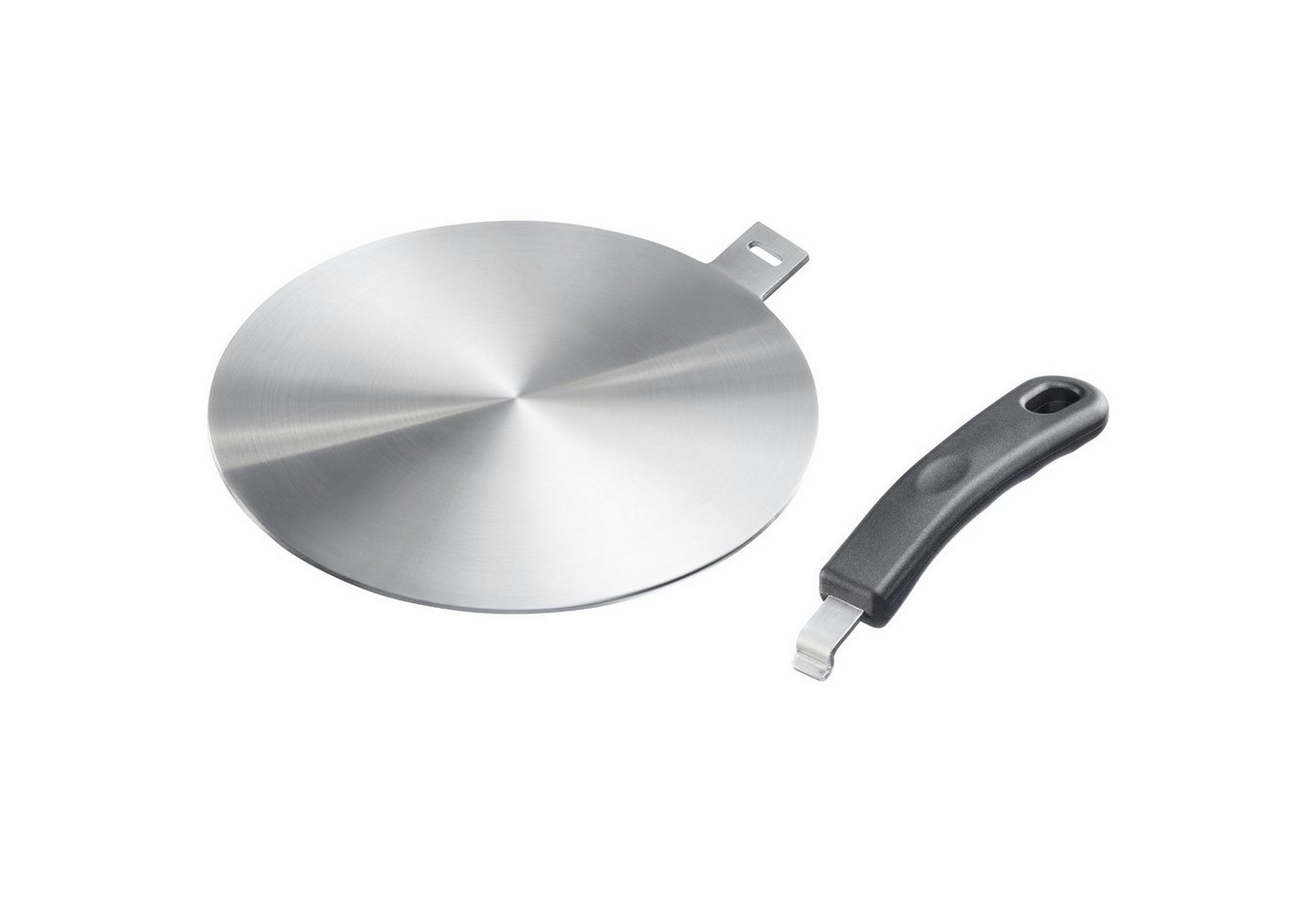 WESTMARK Kochfeld-Adapter Induktionsadapterplatte, Ø 28 cm, Zubehör für nicht-magnetische Töpfe und Pfannen, abnehmbarer, wärmeisolierter Griff Bild 3