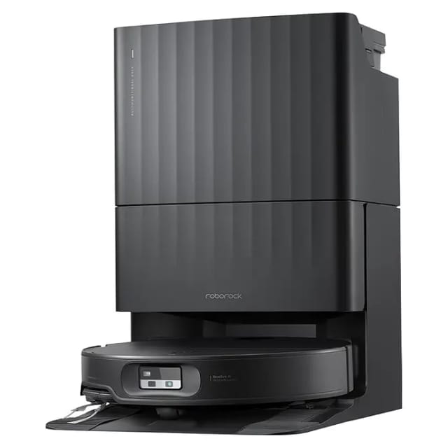 Roborock Saugroboter Qrevo Edge 2X, 60 W, mit Beutel, 25.000 Pa HyperForce-Saugkraft, Multifunktionsstation