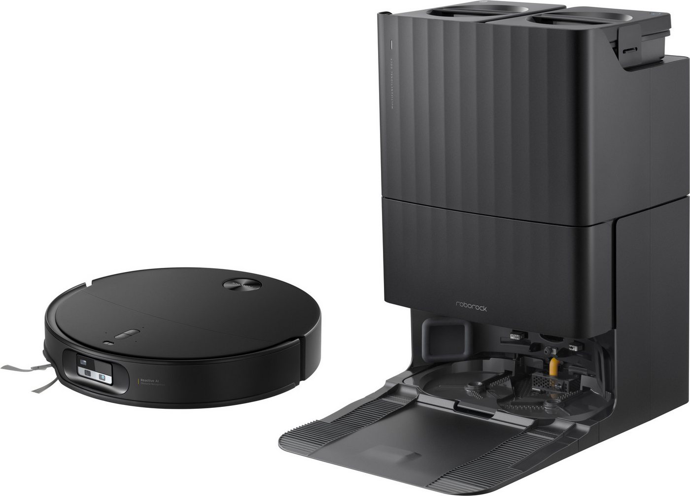 Roborock Saugroboter Qrevo Edge 2X, 60 W, mit Beutel, 25.000 Pa HyperForce-Saugkraft, Multifunktionsstation Bild 3