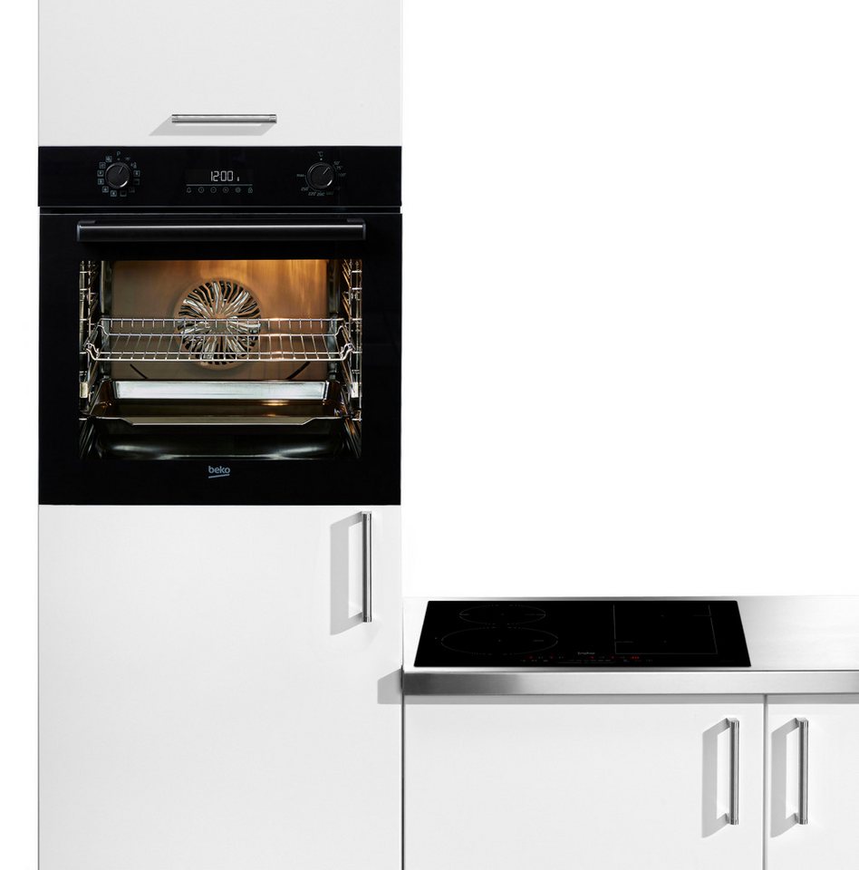 BEKO Backofen-Set Elbe, mit 1-fach-Teleskopauszug, Hydrolyse, Mit AirFry knusprig frittieren im Ofen – ganz ohne zusätzliches Fett Bild 5